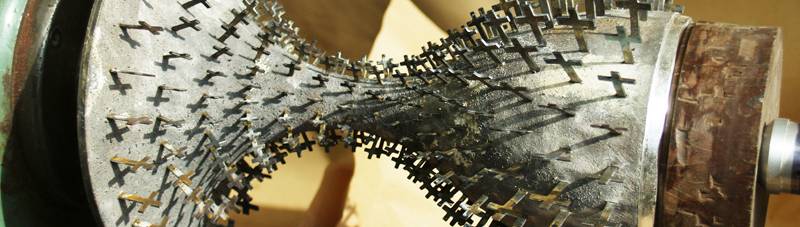 Lest we Forget - Cast Chalice on lathe